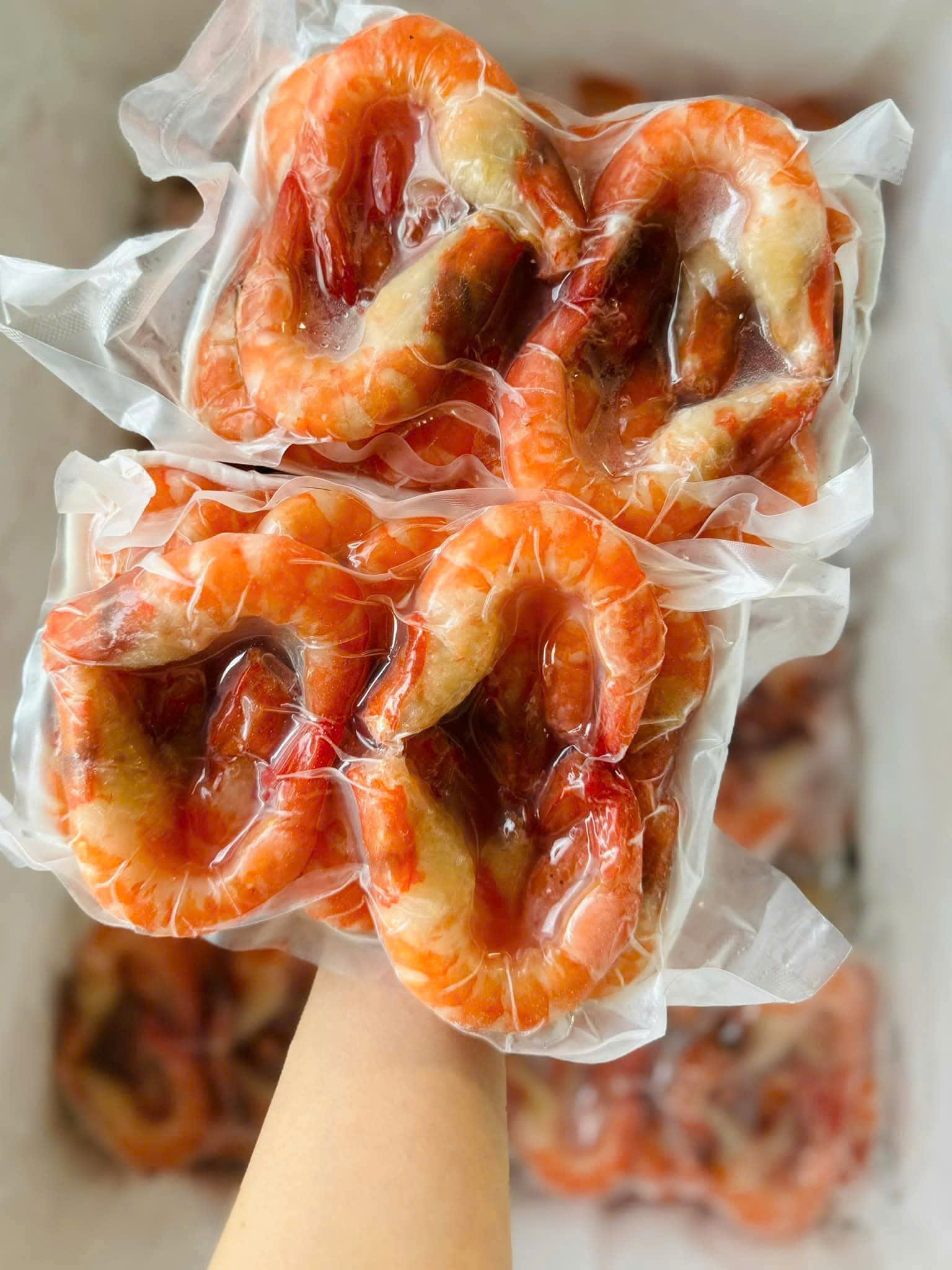 Nõn Tôm Hấp size to – Khay 500gr