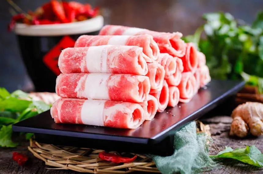 Ba chỉ cuộn bò – Khay 500gr