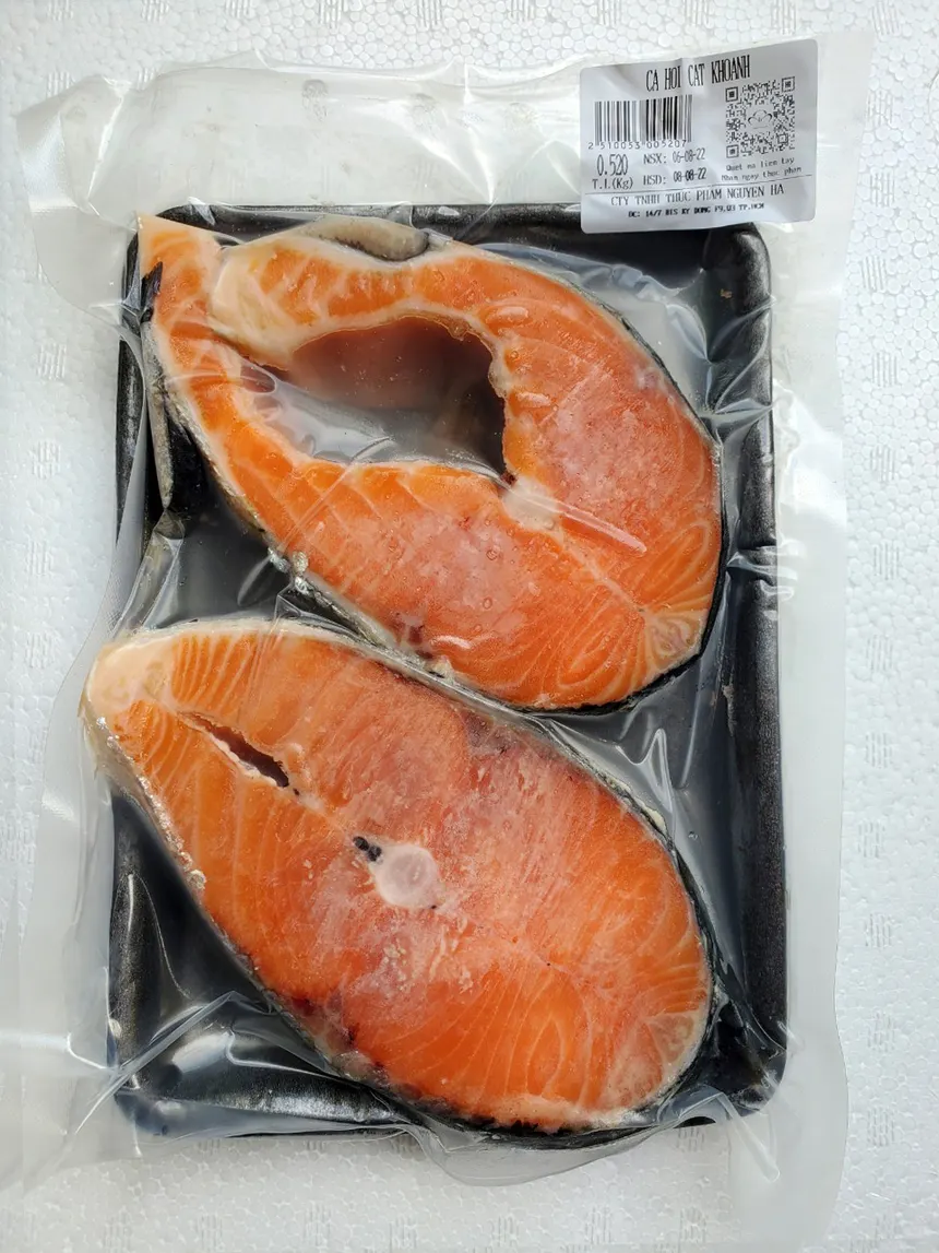 Cá hồi cắt khúc – 1Kg