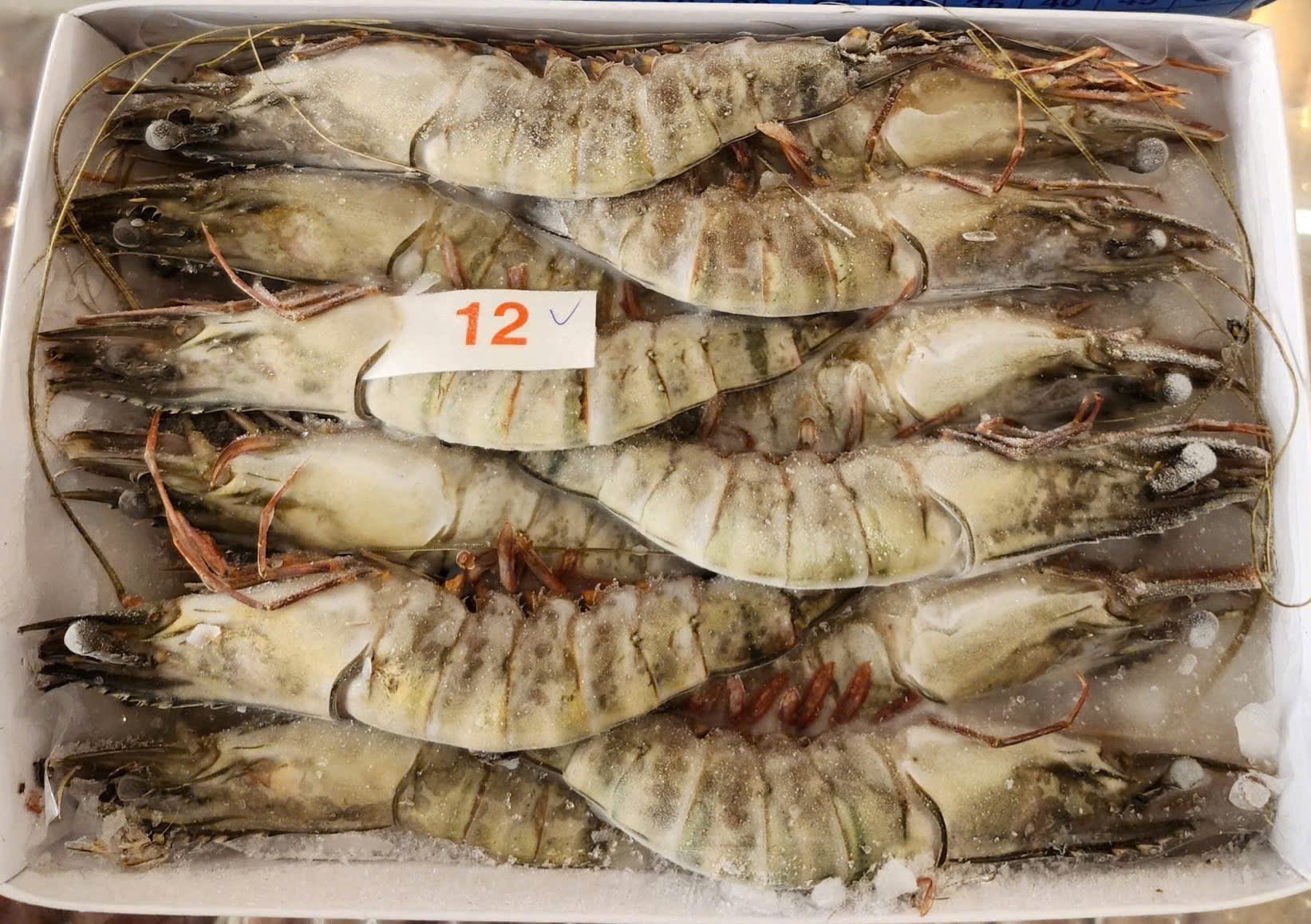 Tôm sú size 12 – Khay 500gr